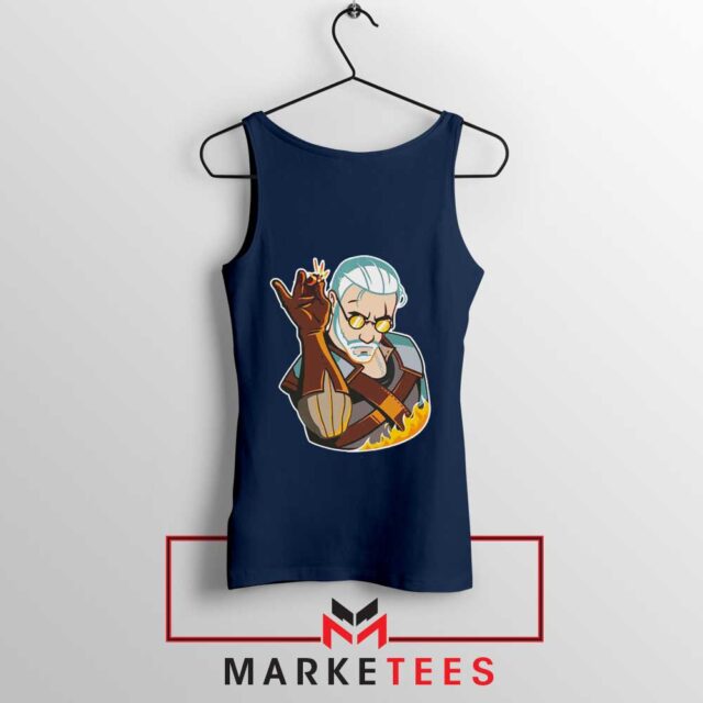 Parody Geralt Witcher Tank Top S-3XL
