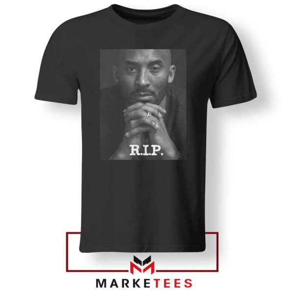 RIP Kobe Bryant LA Lakers Black Tshirt