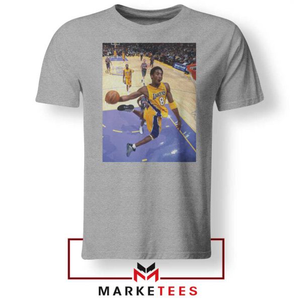 Slam Dunk Kobe Bryant Grey Tshirt