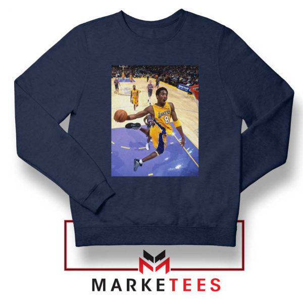 Slam Dunk Kobe Bryant Navy Sweatshirt