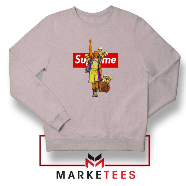 Supreme Parody Kobe Bryant Grey Sweater