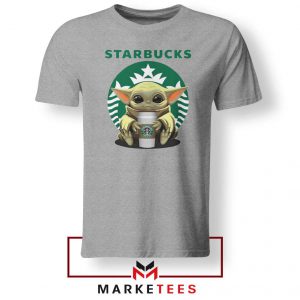 The Child Hug Starbucks Coffee Grey Tshirt