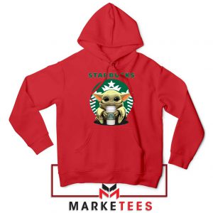 The Child Hug Starbucks Coffee Red Hoodie