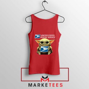 The Child US Postal Service Red Tank Top