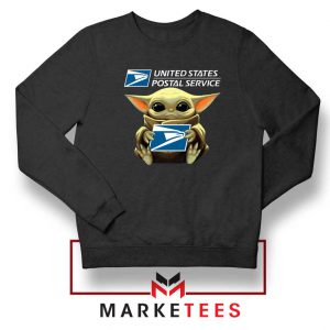 Stay Cozy with The Child Sweatshirt Parody USPS Logo