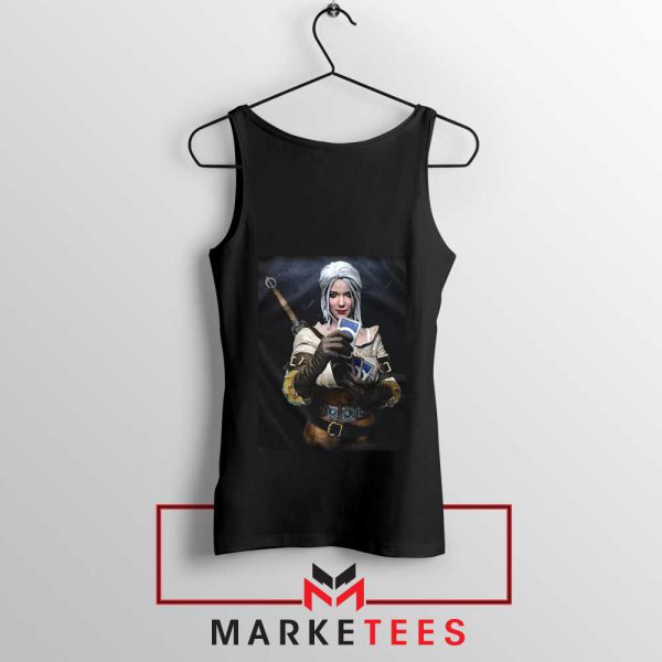 The Witcher Cirilla Black Tank Top