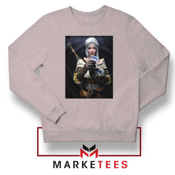 The Witcher Cirilla Grey Sweatshirt