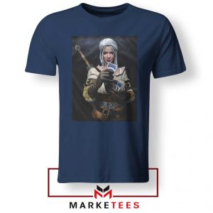 The Witcher Cirilla Navy Tee Shirt