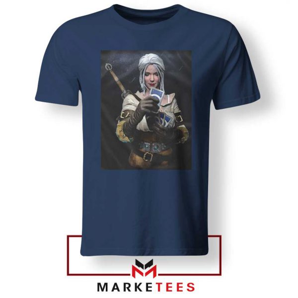 The Witcher Cirilla Navy Tee Shirt