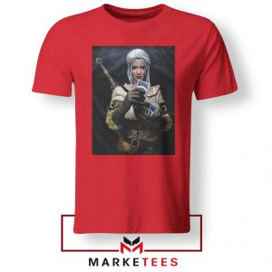 The Witcher Cirilla Red Tee Shirt