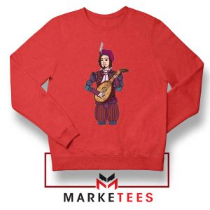 The Witcher Dandelion Red Sweatshirt