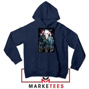 The Witcher Main Characters Navy Hoodie