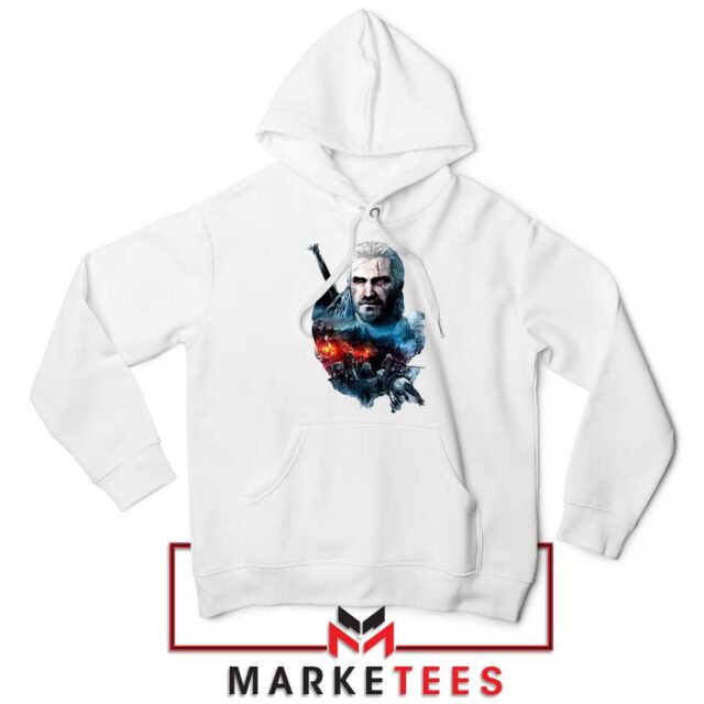 Witcher 3 Into The Fire Hoodie Game TV Series S-2XL