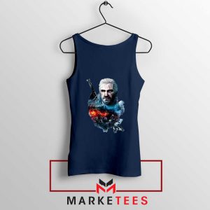 Witcher 3 Into The Fire Tank Top