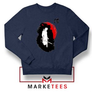 Witcher Art Design Navy Sweatshirt