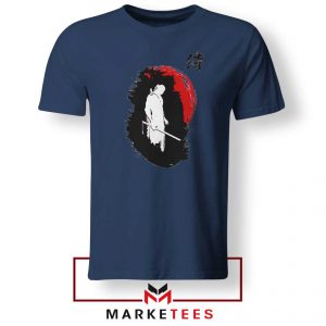 Witcher Art Design Navy Tee Shirt