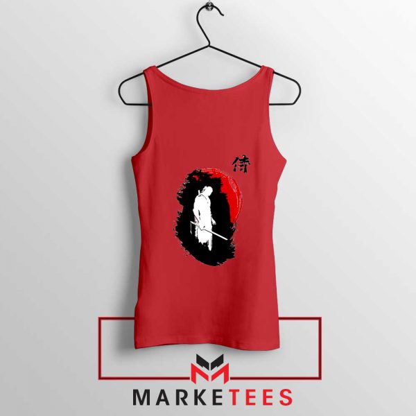 Witcher Art Design Red Tank Top