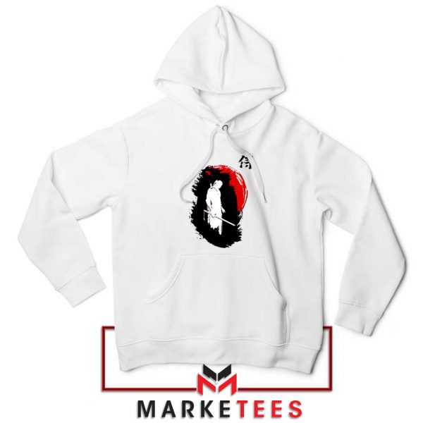 Witcher Art Design White Hoodie