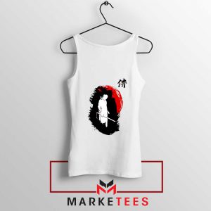 Witcher Art Design White Tank Top