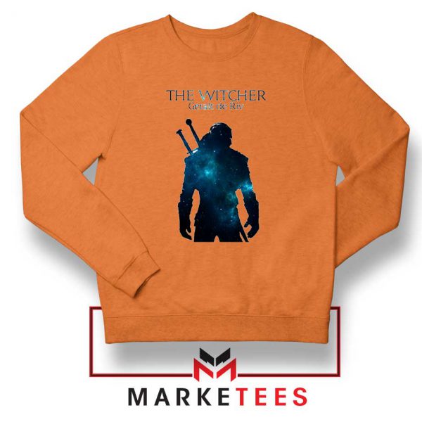Witcher Geralt Orange Sweatshirt