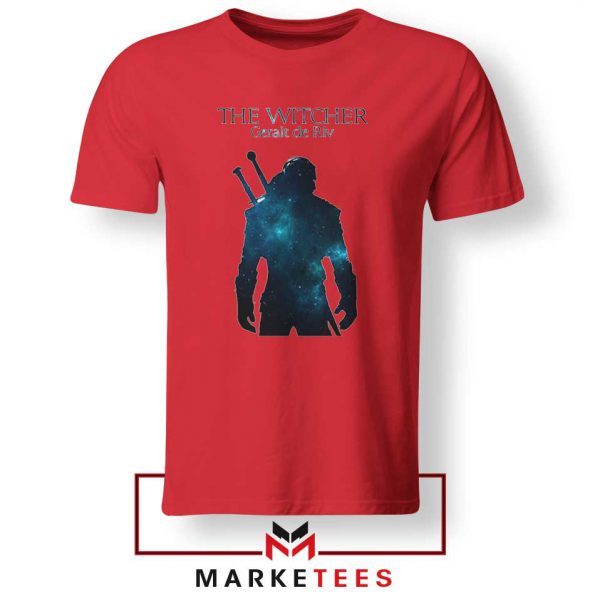 Witcher Geralt Red Tshirt