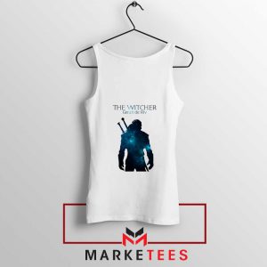 Witcher Geralt White Tank Top