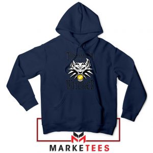 Witcher Logo Navy Hoodie