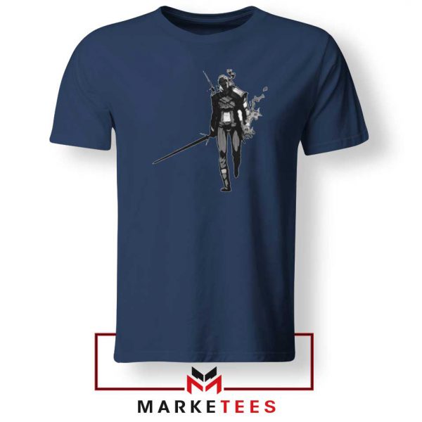 Witcher Of Rivia Navy Tshirt