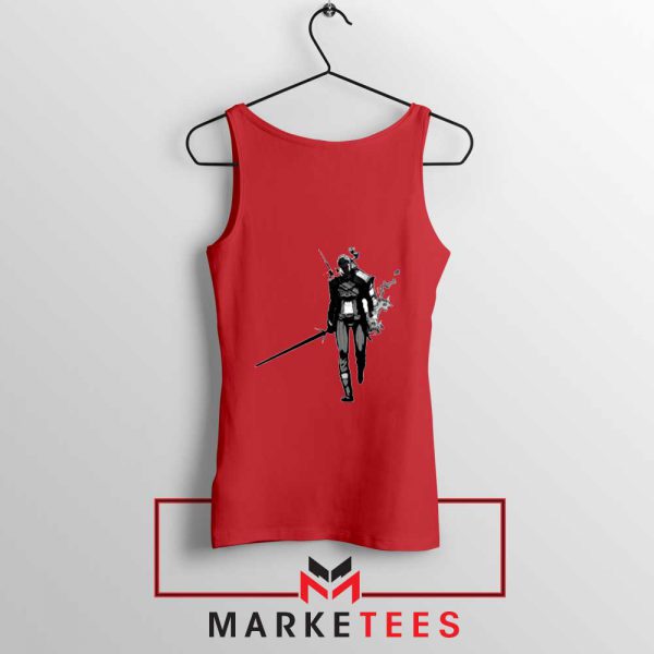 Witcher Of Rivia Red Tank Top