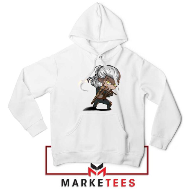 Witcher Rise of The White Wolf Hoodie Video Game