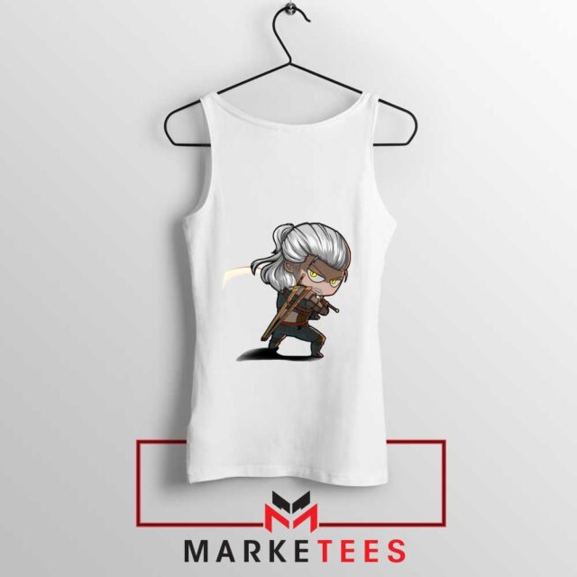 Witcher Rise of The White Wolf Tank Top Video Game-Passionately