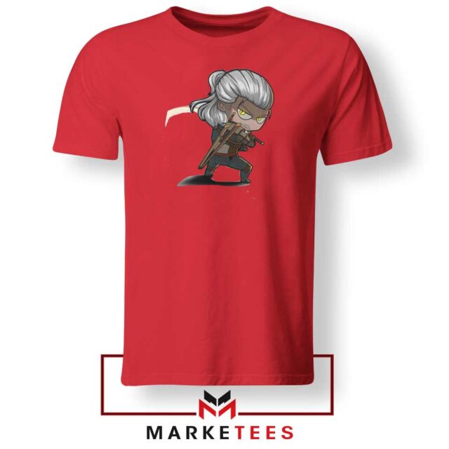 Witcher Rise of The White Wolf Tee Shirt Video Game S-3XL