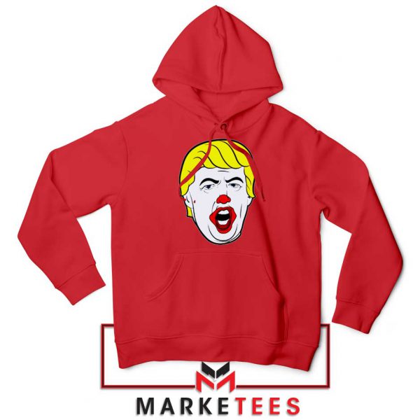 Donald Trump Clown Red Hoodie