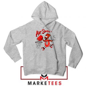 Air Bart Simpson Grey Hoodie