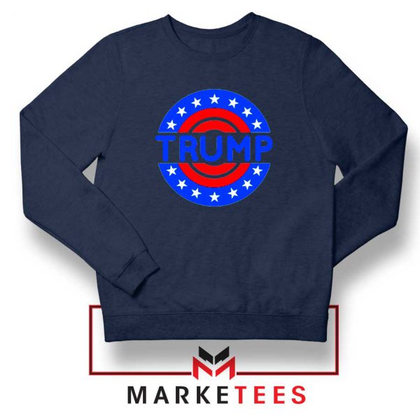 America Trump 2020 Navy Sweater