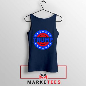 America Trump 2020 Navy Tank Top