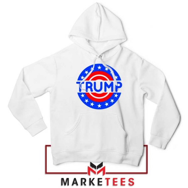 America Trump 2020 White Hoodie