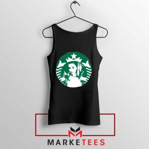 Ariana Grande Music Black Tank Top