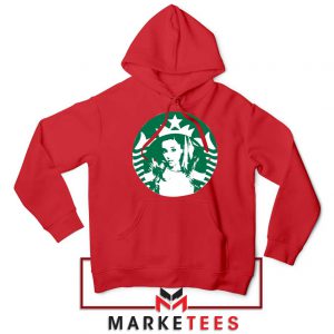 Ariana Grande Music Red Hoodie