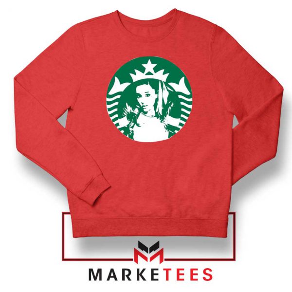 Ariana Grande Music Red Sweater