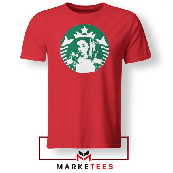 Ariana Grande Music Red Tee Shirt