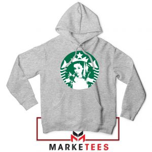 Ariana Grande Music Sport Grey Hoodie