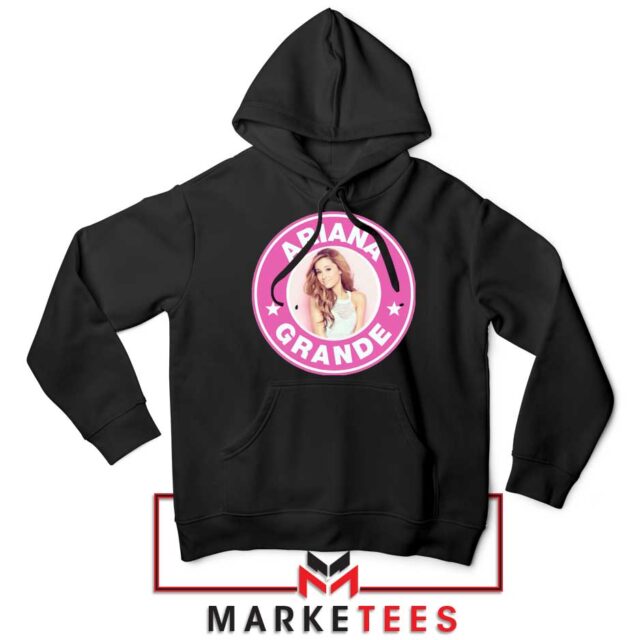 Ariana Grande Pink Starbucks Hoodie S-2XL