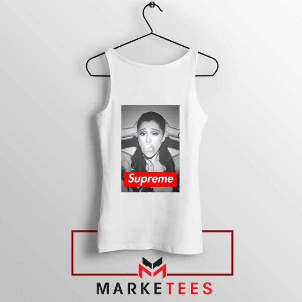 Ariana Grande Supreme Parody Tank Top