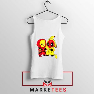 Baby Pikachu And Deadpool Tank Top