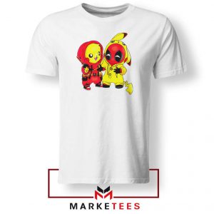 Baby Pikachu And Deadpool Tee Shirt