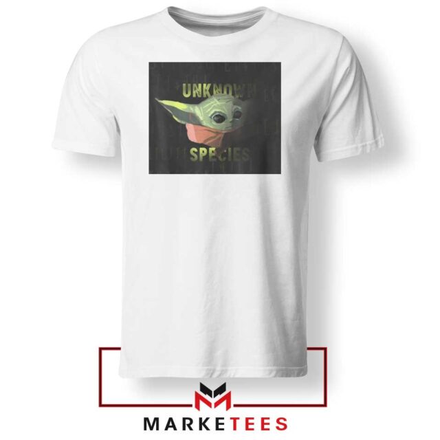 Baby Yoda Unknown Species Tee Shirt The Mandalorian Tshirts