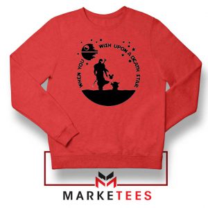 Baby Yoda and The Mandalorian Red Sweatshirt