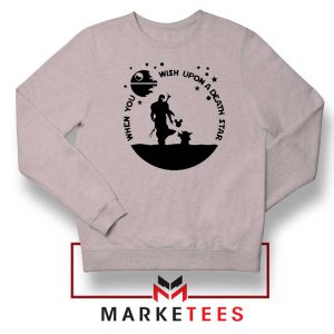 Baby Yoda and The Mandalorian Sport Grey Sweatshirt