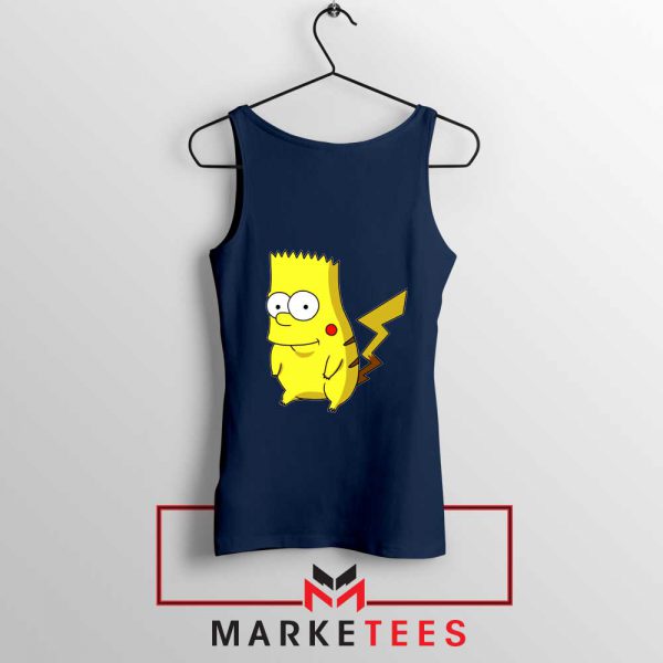 Bart Pikachu Simpson Tank Top